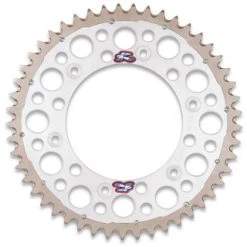 Flash Sale ❤️ Renthal Twinring Sprocket - Rear - Silver - 50T - Yamaha YZ YZF WRF ✨