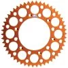 New 🔔 Renthal Ultralight Grooved Sprocket - Rear - Orange - 47T 🎉 -Deals Renthal Store 191U42047