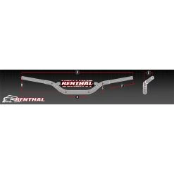 Brand new ✔️ Renthal Fatbar 36 KTM 125-450 Bar - Black 👍 -Deals Renthal Store 93101BK 3