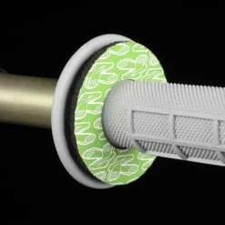 Cheap 👍 Renthal Donutz Grip - White/Green 😉