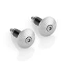 Flash Sale 🔥 Rizoma 2 Colour Bar-Ends - Silver ⭐ -Deals Renthal Store RMA531A